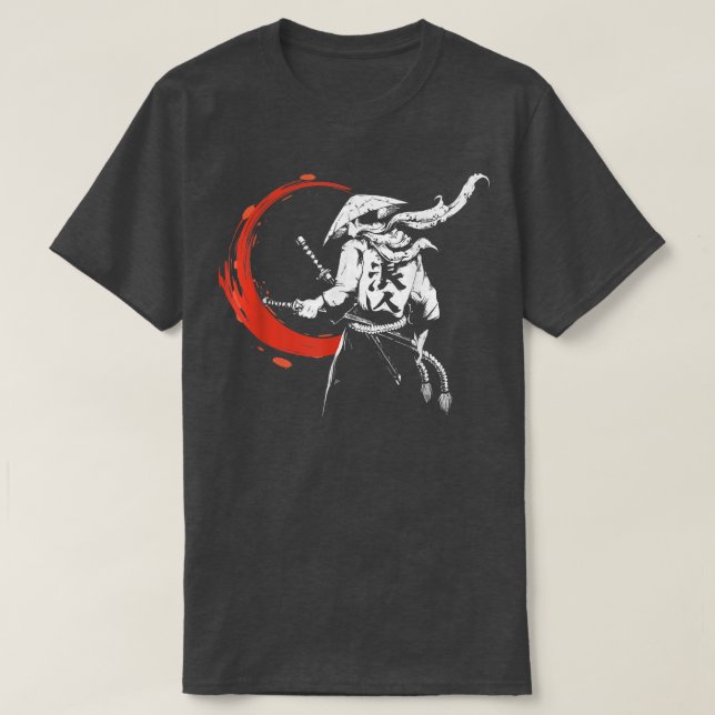 Camiseta samurai ronin T-Shirt Copiar Copiar Copiar Copiar  (Diseño del anverso)