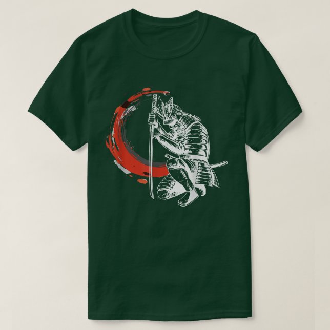 Camiseta samurai ronin T-Shirt Copiar Copiar Copiar Copiar  (Diseño del anverso)