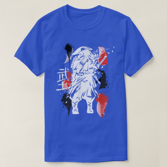 Camiseta samurai ronin T-Shirt Copiar Copiar Copiar Copiar  (Diseño del anverso)