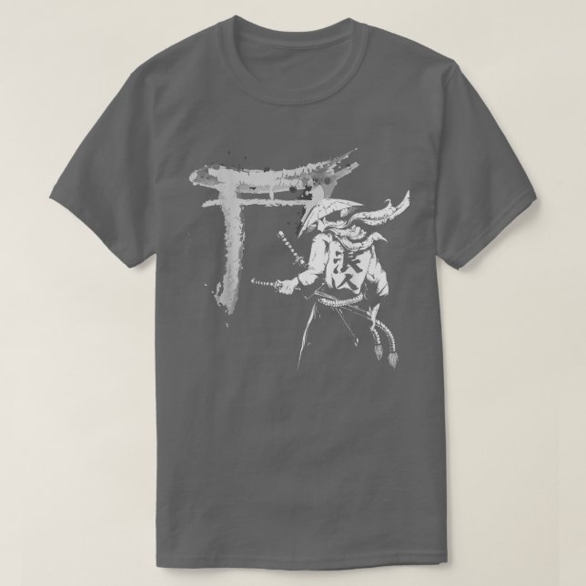 Camiseta samurai ronin T-Shirt Copy (2) (Diseño del anverso)