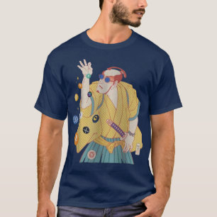 Camiseta Samurai Salt Bitcoin Ukiyoe Cripto Guerrero Japoné