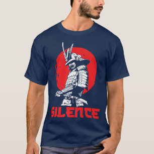 Camiseta Samurai Silencio Artes Marciales Japonesas Guerrer