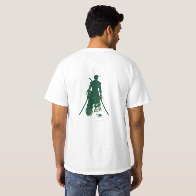 Camiseta Samurai Sombra (Reverso completo)