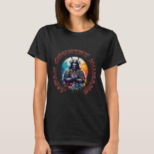 Camiseta Samurai Spirit - Pegatina del honor del guerrero 