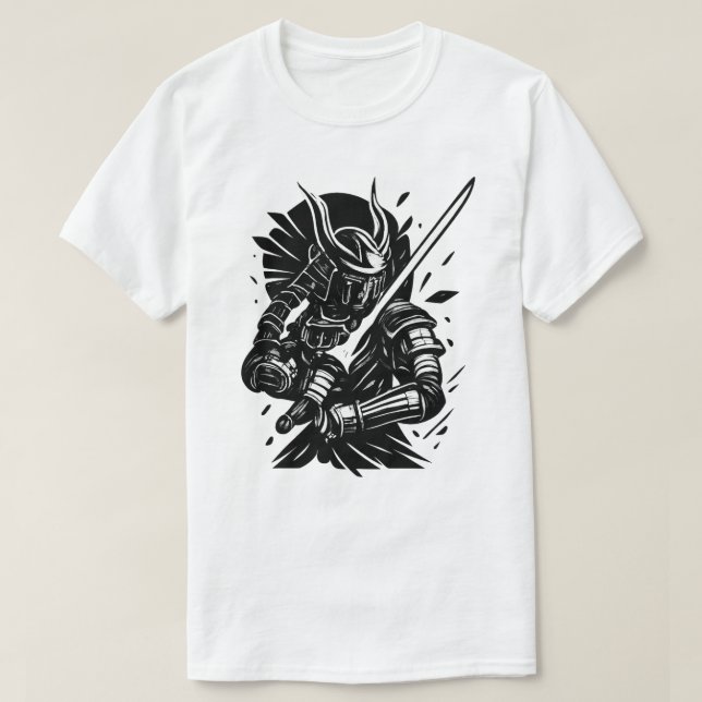 Camiseta Samurai Spirit: The Art of Strength and Honor (Diseño del anverso)