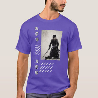 Camiseta Samurai Style Japanese Ronin Warrior Streetwear 