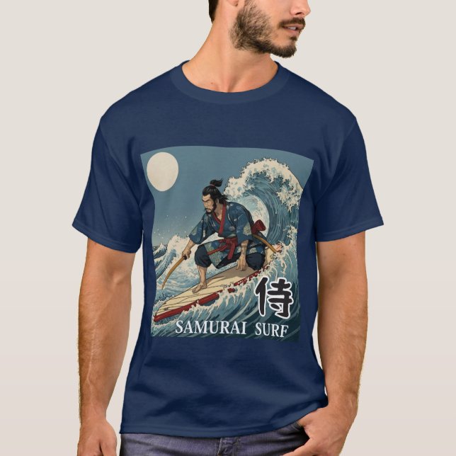 CAMISETA SAMURAI SURF【侍】② (Anverso)