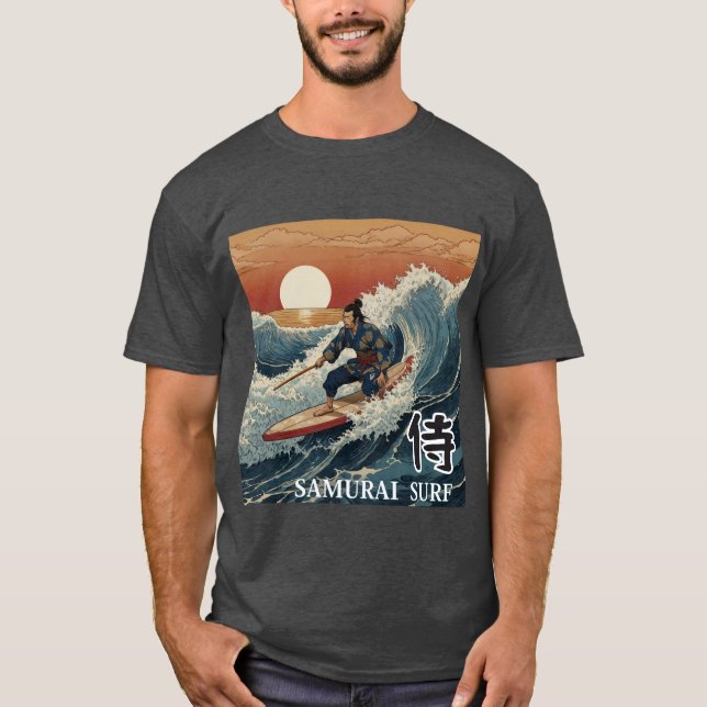 CAMISETA SAMURAI SURF【侍】Tシャツ (Anverso)