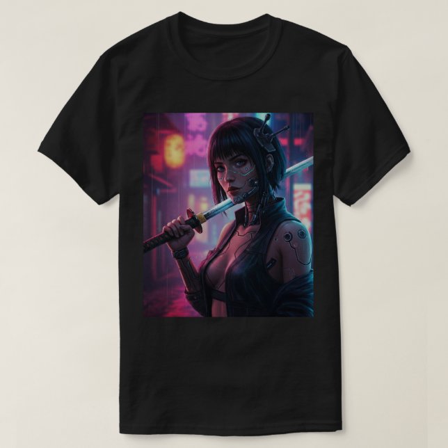 Camiseta Samurai Sword (Diseño del anverso)