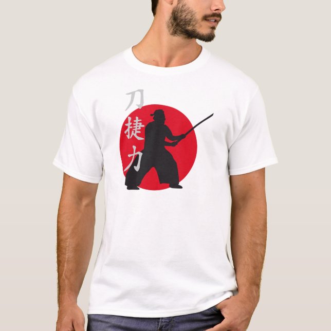Camiseta samurai sword (Anverso)