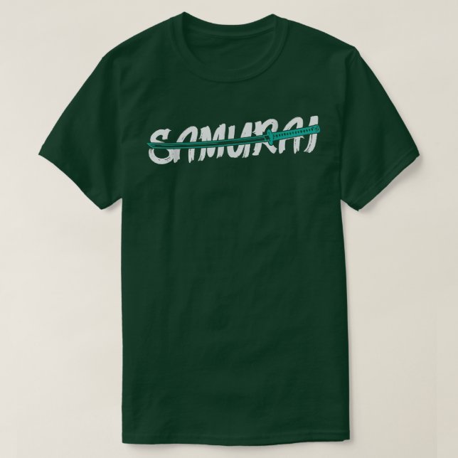 Camiseta Samurai Sword Samurai Army  (Diseño del anverso)