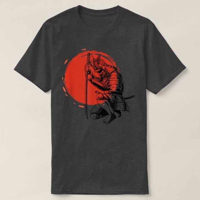 Camiseta Samurai Sword Samurai Gift Gracioso Samurai Amante (Diseño del anverso)