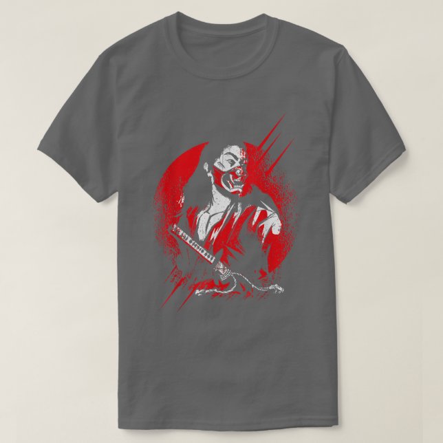 Camiseta Samurai Sword Samurai T-shirt Samurai Gift (Diseño del anverso)