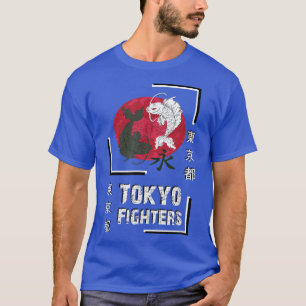 Camiseta Samurai Tokyo combate el arte de los fans de los r