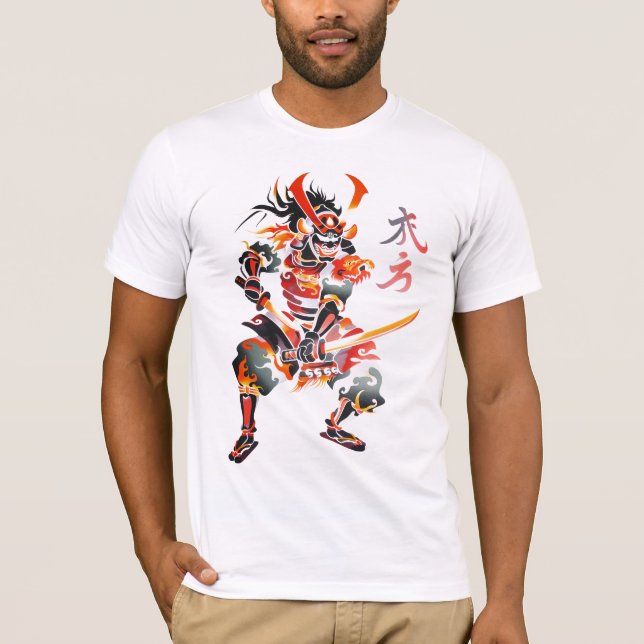Camiseta Samurai tradicional (Anverso)