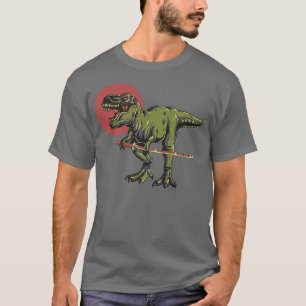 Camiseta Samurai Tyrannosaurus Re Dinosaur Lover