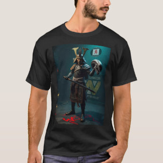 Camiseta Samurai VS Alien