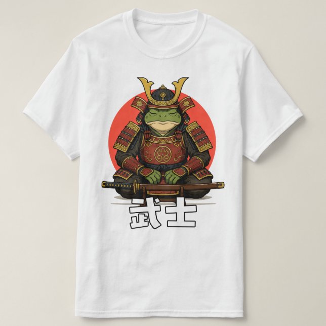 Camiseta Samurai Warrior (Diseño del anverso)