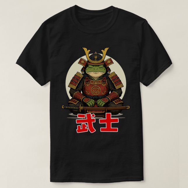 Camiseta Samurai Warrior (Diseño del anverso)