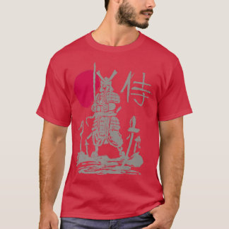 Camiseta Samurai Warrior Buke Japanese Sword Katana Martia