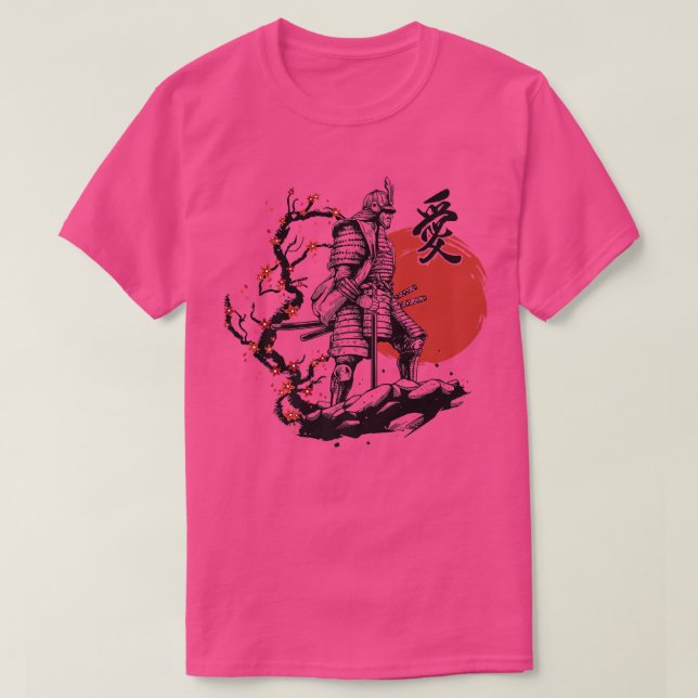 Camiseta Samurai Warrior bushido código cultura japonesa ro (Diseño del anverso)