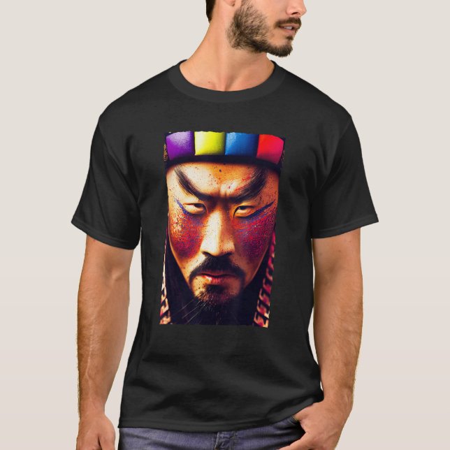 Camiseta Samurai Warrior   Bushido   Samurai   Japanese His (Anverso)