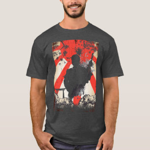 Camiseta Samurai Warrior, el espadachín de la cultura japon