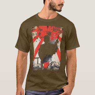 Camiseta Samurai Warrior, espadachín de la cultura japonesa