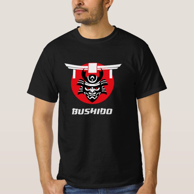 Camiseta Samurai Warrior Torii Gate Japan (Anverso)