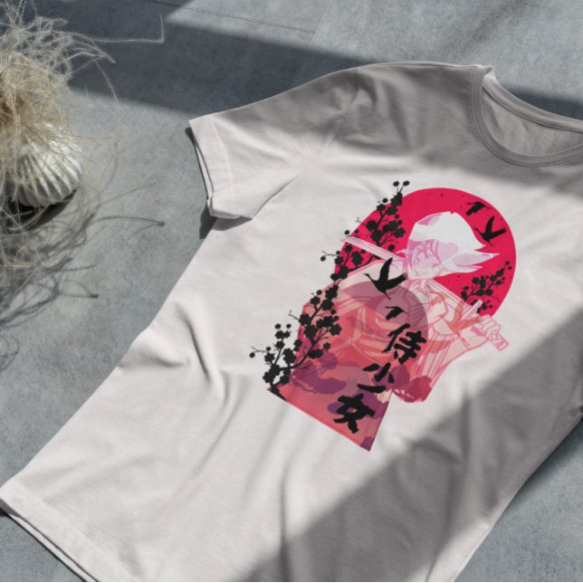 Camiseta Samurai Woman Anime (Subido por el creador)