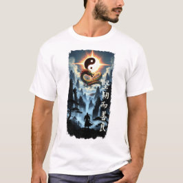 Camiseta Samurai - Yin y Yang