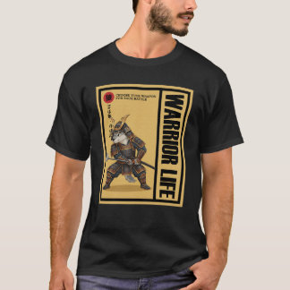 Camiseta Samurainimals Wolf Weapon