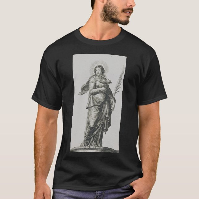 Camiseta San Agatha de Sicilia (Anverso)