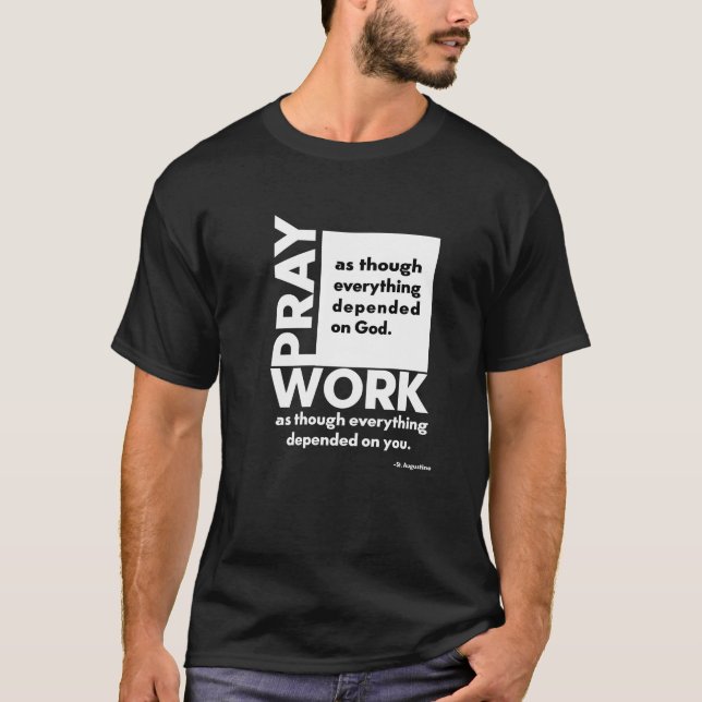 Camiseta San Agustín (Anverso)