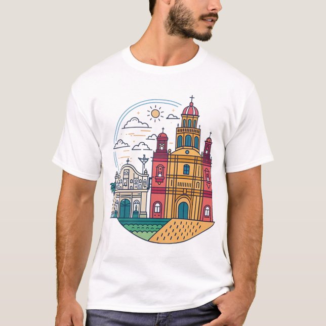 Camiseta San Agustin Church (Anverso)