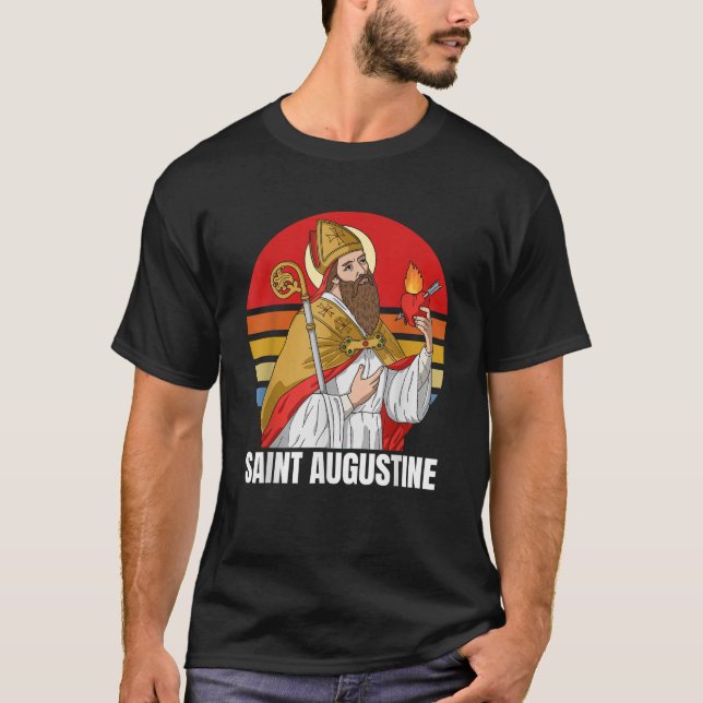 Camiseta San Agustín De Hippo Católico (Anverso)
