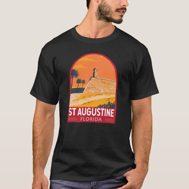 Camiseta San Agustín Florida Viaje de arte (Anverso)