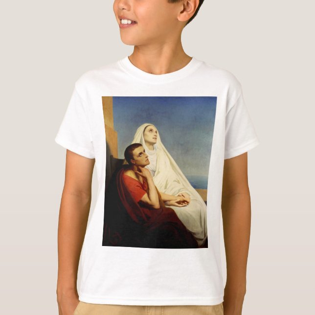 Camiseta San Agustín y Santa Mónica (Anverso)