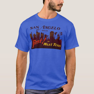Camiseta San Angelo Texas en los años 30