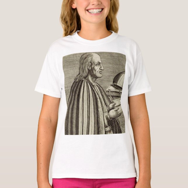 Camiseta San Anselmo de Canterbury Médica de la Iglesia (Anverso)