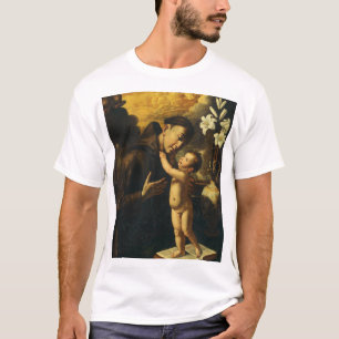 Camiseta San Antonio de Padua con el Niño Jesús