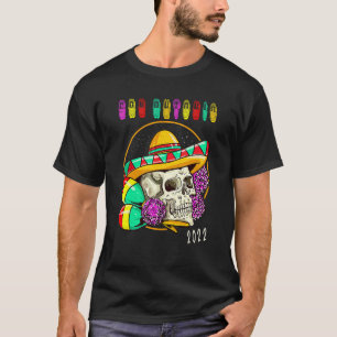 Camiseta San Antonio Texas 2022 Souvenir Fiesta Ar Mexicano
