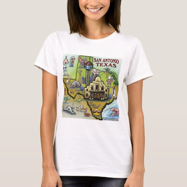 Camiseta San Antonio TX (Anverso)