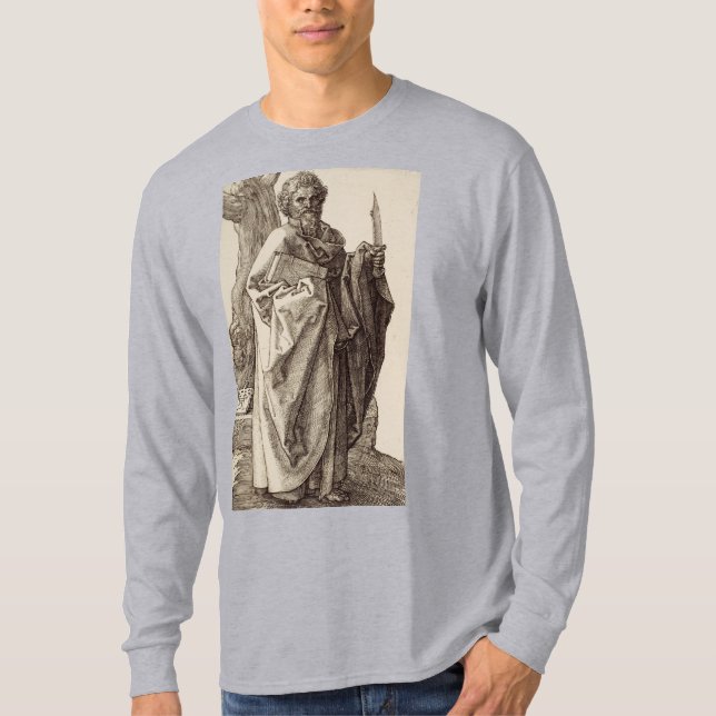 Camiseta San Bartolomé el apóstol de Albrecht Durer (Anverso)