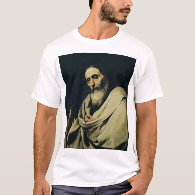 Camiseta San Bartolomé el Apóstol de Jusepe de Ribera (Anverso)