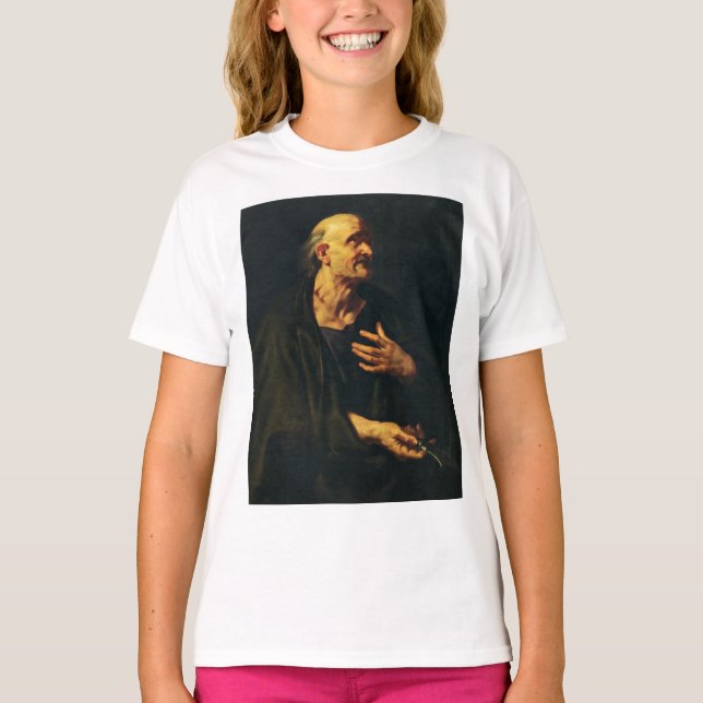 Camiseta San Bartolomé el apóstol de Rubens (Anverso)