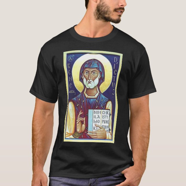 Camiseta San Benito de Nursia (Anverso)