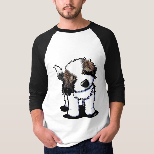 Camiseta San Bernardo curioso (Anverso)
