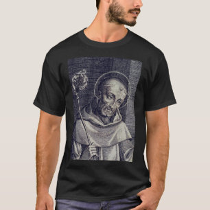 Camiseta San Bernardo de Claraval Doctor Melifluo Arte