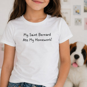 Camiseta San Bernardo Divertido
